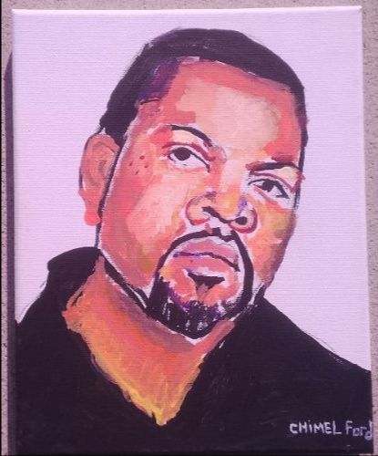 Painting of Ice Cube